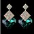 cheap Earrings-Drop Earrings Crystal Gemstone &amp; Crystal Alloy Classic Fashion White Green Royal Blue Jewelry 1pc