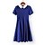 cheap Women&#039;s Dresses-Women&#039;s Sexy / Vintage Solid Sheath Dress , Shirt Collar Knee-length Polyester