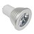 cheap Light Bulbs-5pcs 3 W LED Spotlight 250 lm E14 GU10 GU5.3 1 LED Beads High Power LED Dimmable Remote-Controlled Decorative RGB 85-265 V / RoHS