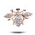 cheap Brooches-Women&#039;s - Cute Brooch Gold / Silver For Wedding / Party / Daily
