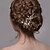 preiswerte Hochzeit Kopfschmuck-Damen Blumenmädchen Perle Strass Kopfschmuck-Hochzeit Besondere Anlässe Haarklammer 1 Stück