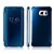Недорогие Чехлы для телефонов &amp; Защитные плёнки для экрана-Кейс для Назначение SSamsung Galaxy S6 edge plus / S6 edge / S6 Покрытие / Зеркальная поверхность / Флип Чехол Однотонный Твердый ПК / Прозрачный