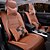 cheap Car Seat Covers-ODEER Car Seat Covers Seat Covers Black / Red / Black / White / Cream-colored Textile For Volvo / Volkswagen / Toyota 2005 / 2006 / 2007