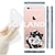 ieftine Cazuri telefon &amp; Protectoare Ecran-Maska Pentru iPhone 7 / iPhone 7 Plus / iPhone 5 iPhone X / iPhone 8 Plus / iPhone 8 Transparent / Model Capac Spate Desene Animate Moale TPU