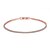 cheap Bracelets-Women&#039;s Tennis Bracelet Ladies Simple Style Fashion Rhinestone Bracelet Jewelry Golden / Gold / Pink For Christmas Gifts Wedding Party Daily / Gold Plated / Rose Gold Plated / Imitation Diamond