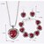cheap Jewelry Sets-Women&#039;s Turquoise Jewelry Set Resin, Turquoise Heart Ladies, Luxury, Love, European Include Red / Blue For Party Daily Casual / Earrings / Necklace / Bracelets &amp; Bangles