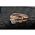 voordelige Ring-Dames Statement Ring Kristal Gouden / Zilver Gesimuleerde diamant / Legering Vier punten Dames / Klassiek / Modieus Bruiloft / Feest Kostuum juwelen