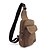 cheap Sling Shoulder Bags-Men&#039;s Bags Canvas Fanny Pack / Sling Shoulder Bag Solid Colored Brown / Army Green / Khaki