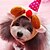 economico Vestiti per cani-Costumi Vestiti del cucciolo Cosplay Halloween Abbigliamento per cani Vestiti del cucciolo Abiti per cani Marrone Costume per ragazza e ragazzo cane S M