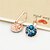 cheap Earrings-Women&#039;s Crystal Drop Earrings - Pearl, Imitation Pearl, Rhinestone Fuchsia, Light Blue