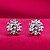 cheap Earrings-Women&#039;s Stud Earrings Flower Sterling Silver Silver Earrings Jewelry For Wedding Party Daily Casual Sports