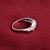 cheap Rings-Silver Plated Ring Statement Rings Party / Daily / Casual 1pc