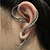 preiswerte Ohrringe-Ohr-Stulpen Bergsteiger Ohrringe For Damen Halloween Alltag Täglich Aleación Schlange Silber