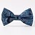 cheap Men&#039;s Accessories-Men&#039;s Party/Evening Wedding Blue Paisley  A Formal Butterfly Bow Tie