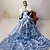 cheap Dolls Accessories-Wedding Dresses For Barbiedoll Polyurethane Leather Dress For Girl&#039;s Doll Toy