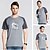 cheap Tees &amp; Shirts-Summer Outdoor Tectop Men&#039;s Hiking Camping Polyester Short Sleeve T Shirt Quick Drying Breathable Printed Top Tees