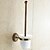 preiswerte Toilettenbürstenhalter-Toilet Brush Holder Traditional Brass 1 pc - Hotel bath