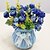billige Kunstig blomst-Kunstige blomster 1 Afdeling minimalistisk stil Roser Bordblomst