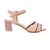 halpa Naisten sandaalit-Women&#039;s / Girls&#039; Shoes Leatherette Spring / Summer Chunky Heel / Block Heel Buckle / Hollow-out Beige / Blue / Pink / Block Heel Sandals
