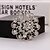 cheap Brooches-Women&#039;s - Rhinestone, Silver Plated, Imitation Diamond Luxury, European, Simple Style Brooch For Party / Daily / Casual
