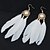 cheap Earrings-Women&#039;s Drop Earrings Feather Personalized Fashion European Native American Feather Earrings Jewelry For Party Casual Daily