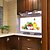 Χαμηλού Κόστους Καθαρισμός κουζίνας-αφαιρούμενη κουζίνα oilproof αυτοκόλλητα τοίχου με χαλκομανίες ανθεκτικά φρέσκα λαχανικά στυλ νερού στο σπίτι τέχνης
