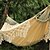 cheap Camping Furniture-SWIFT Outdoor® 100% Cotton Thickening Canvas outdoor 2 Person Portable Tassel Hammock White Fringe Camping Hammock