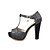 cheap Women&#039;s Sandals-Women&#039;s Shoes Glitter Chunky Heel / Peep Toe / Platform Heels Party &amp; Evening / Dress / Black / Purple / White / Silver