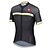 cheap Men&#039;s Clothing Sets-KEIYUEM Men&#039;s Short Sleeve Cycling Jersey with Bib Shorts Black White Green Patchwork Bike Tights Clothing Suit Waterproof Windproof 3D Pad Sports Patchwork Clothing Apparel / Stretchy