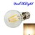 cheap Light Bulbs-YouOKLight Decoration Light 580 lm E26 / E27 A60(A19) 6 LED Beads COB Decorative Warm White 220-240 V 110-130 V 85-265 V / 1 pc / RoHS / CE Certified