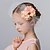 cheap Headpieces-Orange Flower Girl&#039;s Fabric / Net Headpiece - Wedding / Special Occasion / Outdoor Flowers