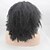 halpa Synteettiset peruukit pitsillä-Synteettiset pitsireunan peruukit Afro Kinky Curly Kinky Curly Afro Lace Front Peruukki Synteettiset hiukset Naisten Musta