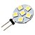 cheap Delete-G4 1.2W 6-LED 5050 Warm White Round Shape LED Bulb