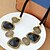 cheap Necklaces-Women&#039;s Geometric Statement Necklace - Resin Statement, Classic, European Silver, Golden Necklace For Party, Daily, Casual