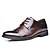 cheap Men&#039;s Oxfords-Men Wedding Shoes Genuine Leather Shoes Pointed Toe Business Shoes EU 39-43