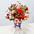 זול פרח מלאכותי-פלסטיק סגנון מינימליסטי זר פרחים לשולחן זר 1