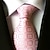 رخيصةأون اكسسوارات الرجال-ربطة العنق - مسطر ( زهري , بوليستر )