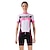 cheap Men&#039;s Clothing Sets-cheji® Women&#039;s Short Sleeve Cycling Jersey with Shorts Bike Shorts Jersey Clothing Suit Breathable 3D Pad Quick Dry Ultraviolet Resistant Sweat-wicking Sports Elastane Fashion Mountain Bike MTB Road