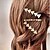 cheap Hair Jewelry-Women&#039;s Elegant Alloy Hair Clip / Hairpins / Hairpins