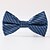 baratos Acessórios Masculinos-festa de homens / casamento noturno formal grade azul gravata de poliéster formal