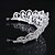 cheap Headpieces-Alloy Tiaras / Headwear with Floral 1pc Wedding / Special Occasion Headpiece