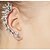 abordables Boucles d&#039;oreilles-Manchette oreille Grimpeurs d&#039;oreille For Femme du quotidien Strass Alliage Argent