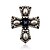 cheap Brooches-Women&#039;s Crystal Brooches - Pearl, Crystal, Imitation Pearl Cross Statement, Vintage, European Brooch For Party / Daily / Casual / Rhinestone