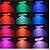 baratos Lâmpadas-300 lm E26/E27 Lâmpadas de Foco de LED MR16 1 leds LED de Alta Potência Regulável Decorativa Controle Remoto RGB AC 100-240V