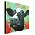 cheap Animal Paintings-Oil Painting Hand Painted - Animals Modern Stretched Canvas