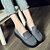 olcso Női topánkák és bebújós cipők-Női Lány Vászon Tavasz Nyár Ősz Tél Hétköznapi Ruha Talp Tipegők Szürke 1 inch-1 3 / 4 inch