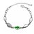abordables Bracelet-Femme Cristal Chaînes &amp; Bracelets - Cristal Amour Bracelet Vert / Bleu / Rose Pour Mariage / Soirée / Quotidien