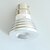 billige Lyspærer-B22 LED-spotpærer MR16 1 leds Høyeffekts-LED Mulighet for demping Fjernstyrt Dekorativ RGB 300lm RGBK AC 100-240V
