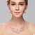 cheap Jewelry Sets-Women&#039;s Imitation Pearl Imitation Pearl Wedding Party Special Occasion Anniversary Birthday Engagement Gift Daily Earrings Necklaces