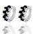 cheap Earrings-Cubic Zirconia Stud Earrings Zircon Earrings Jewelry White / Black / Blue For Wedding Party Daily Casual Sports